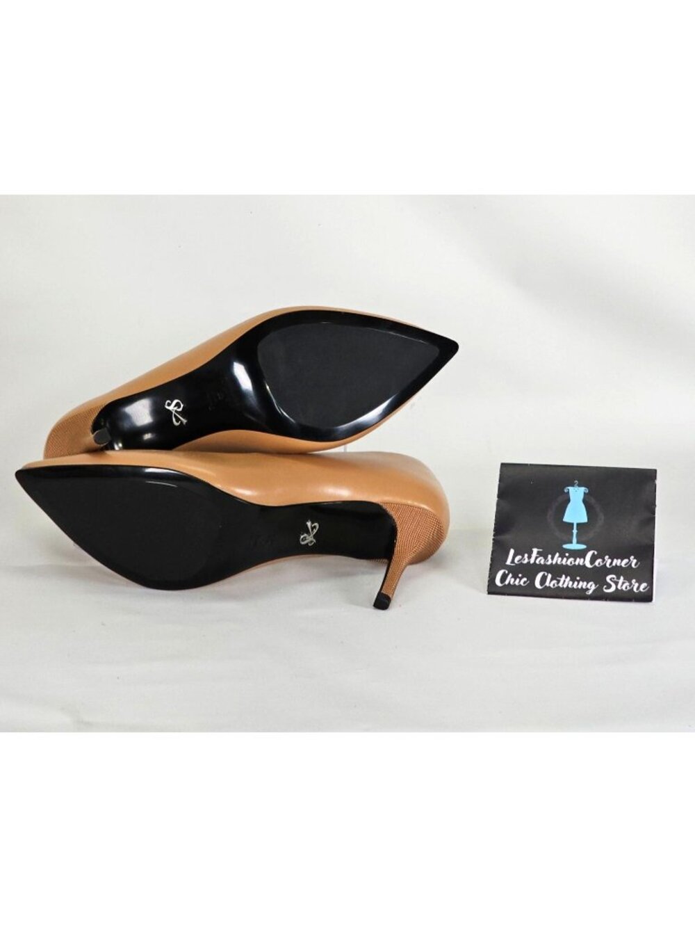 Antonia Saint NY Victoria Women's High Heel 3.5 Cushioned Nemi Tan Size 10 104 - Picture 5 of 16